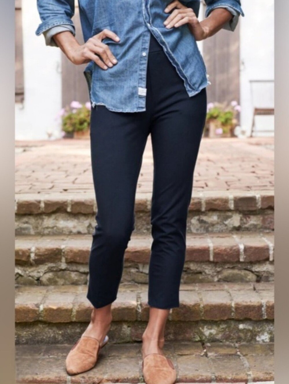 New Frank & Eileen Murphy Billion Dollar Super Stretch Dark Navy Pant